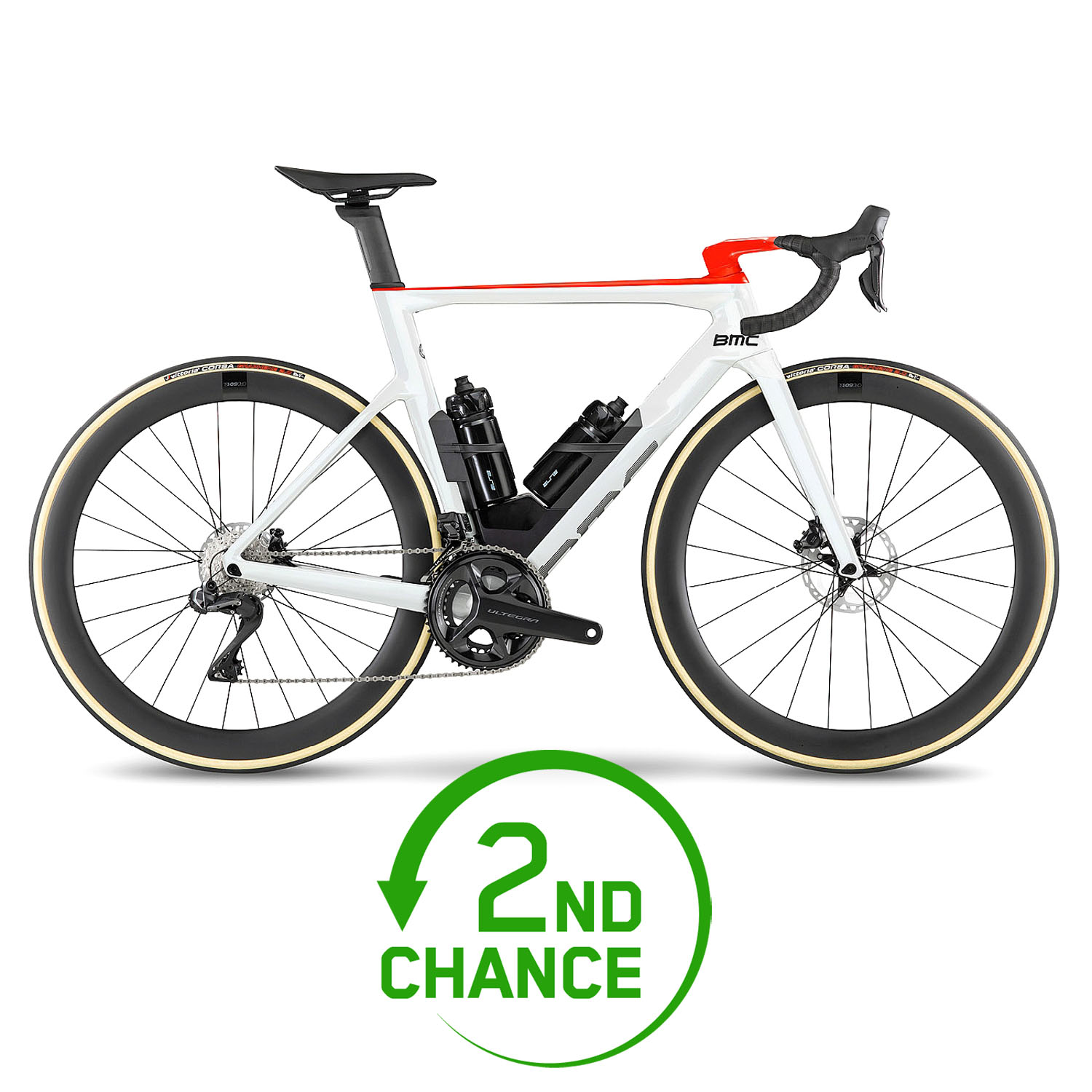 Picture of BMC TIMEMACHINE ROAD 01 TWO - Carbon Roadbike - 2023 - white / black - 2nd Choice
