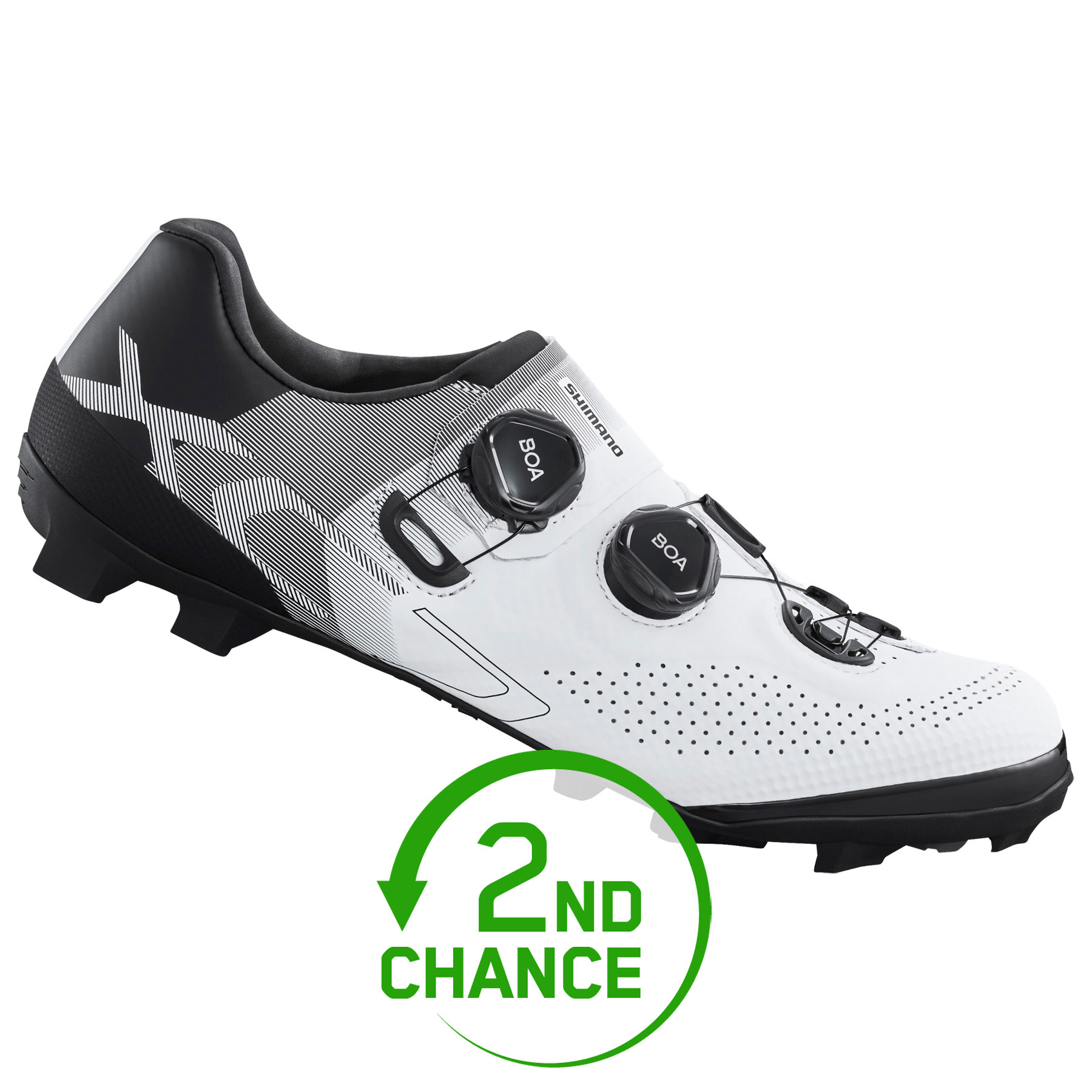 Picture of Shimano SH-XC702 Cycling Shoes Men - Wide - white - 2nd Choice