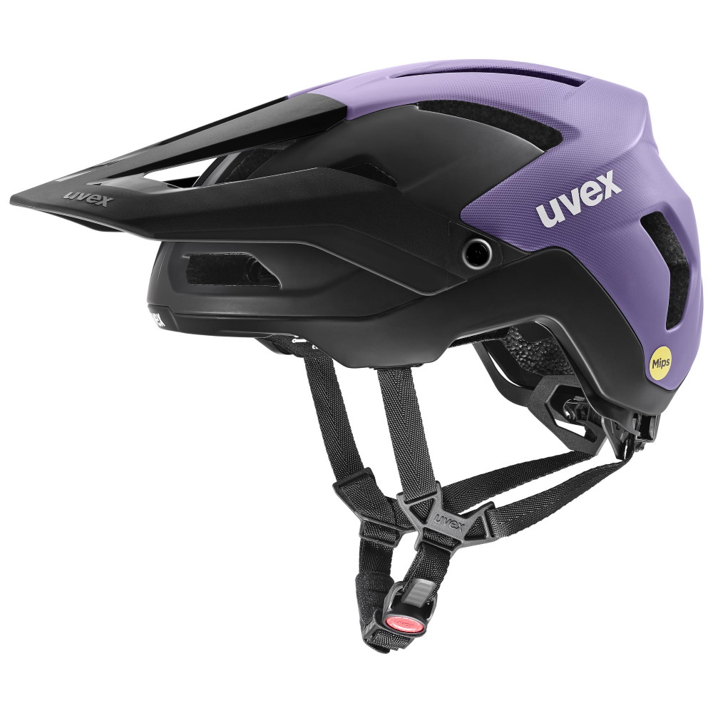 Produktbild von Uvex renegade MIPS Helm - flieder-schwarz matt