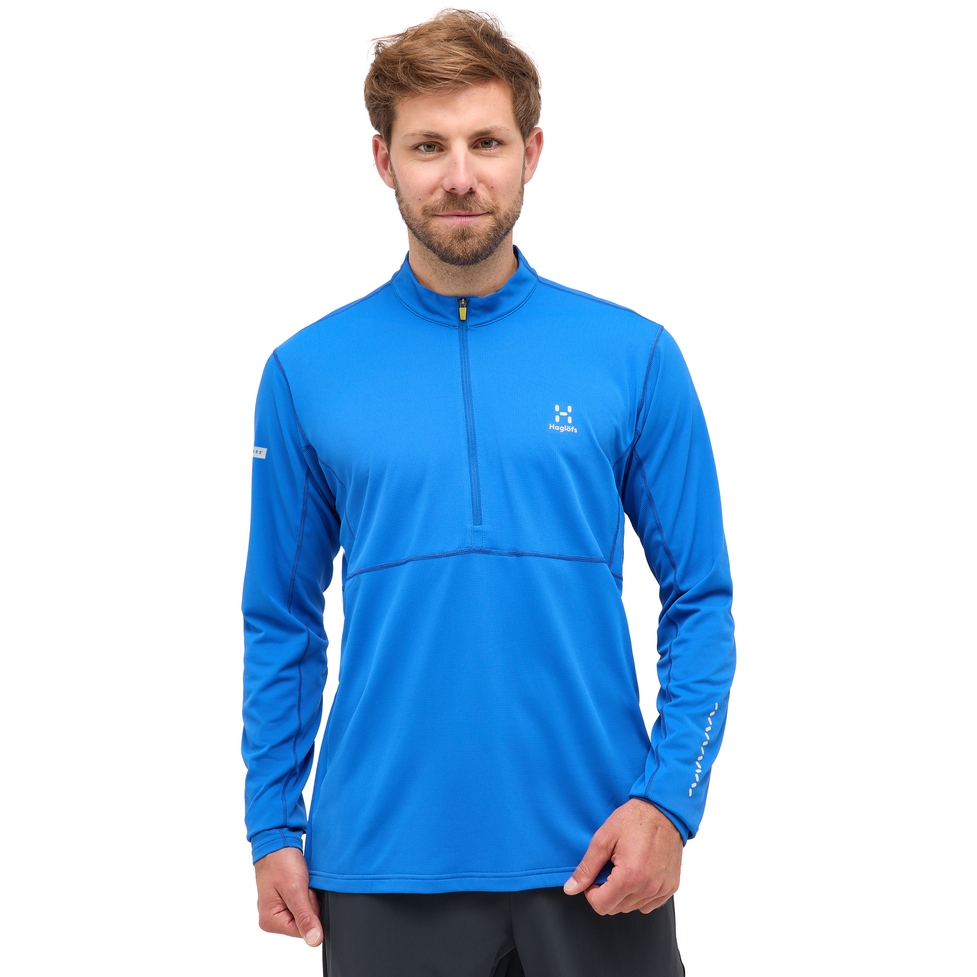 Haglöfs L.I.M Tempo Trail Halfzip Midlayer Men - electric blue 5Q1