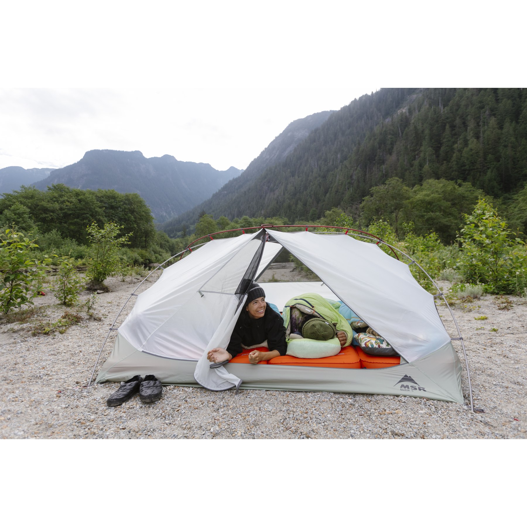 MSR Elixir 4 Tent - Green | BIKE24