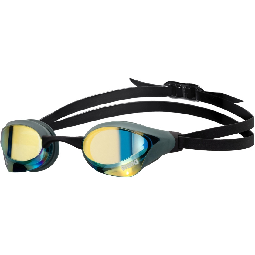 защитные очки для плавания arena Cobra Core Swipe Mirror - Aqua - Sage/Черный