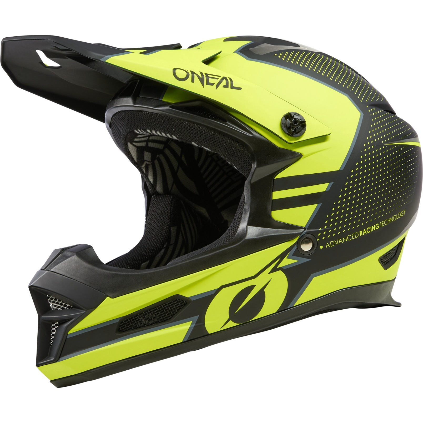 Picture of O&#039;Neal Fury Helmet - STAGE V.23 black/neon yellow