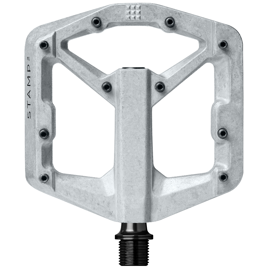 Picture of Crankbrothers Stamp 2 Flat Pedal - small - raw silver