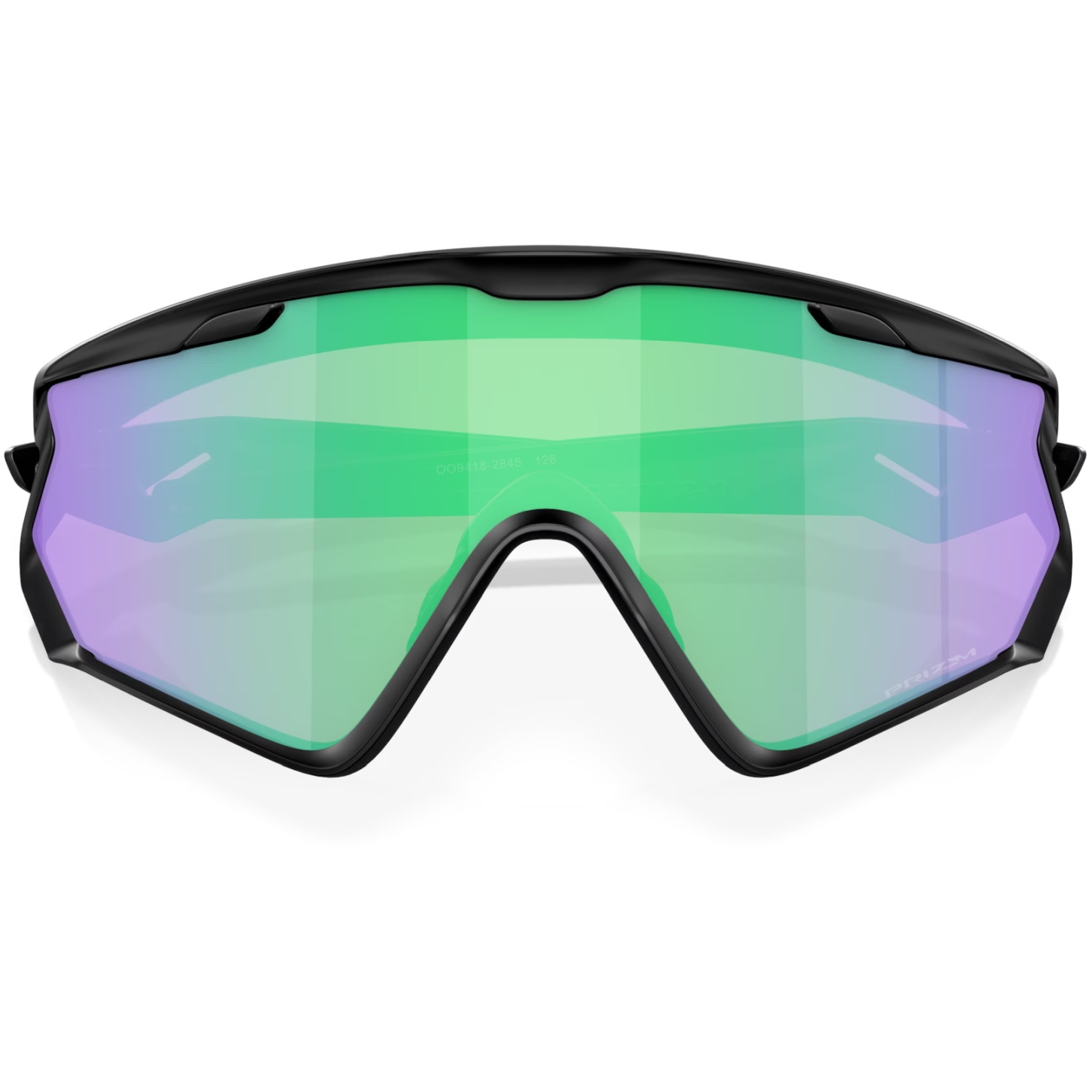 Oakley Wind Jacket 2.0 Glasses - Matte Black/Prizm Road Jade 