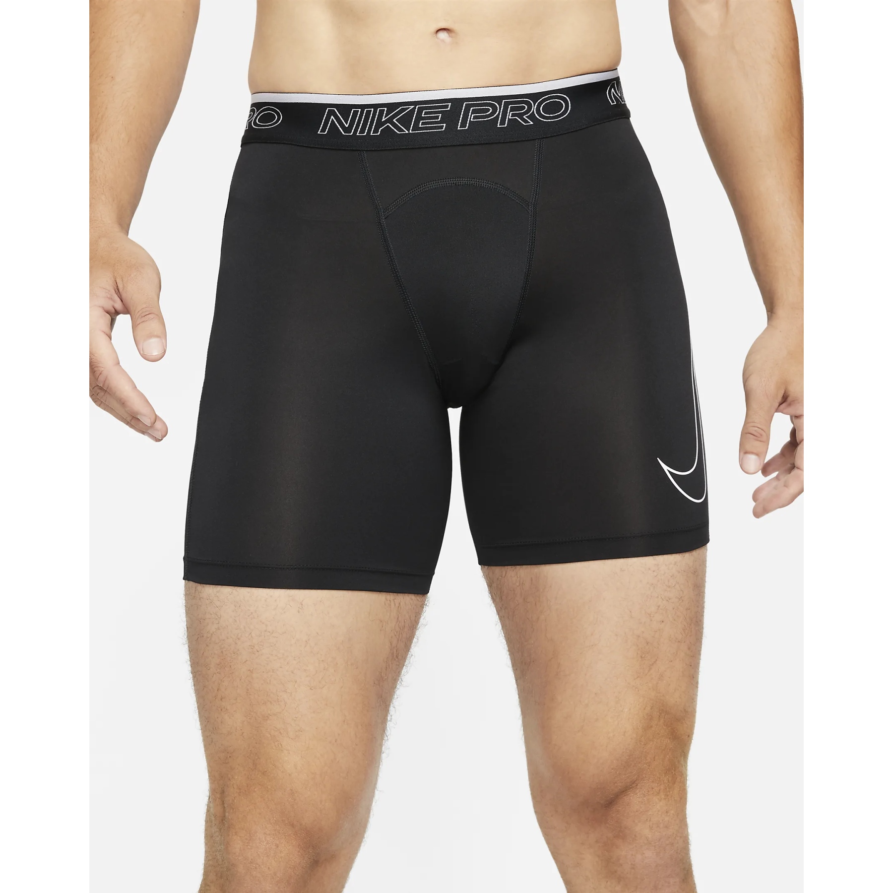 Picture of Nike Pro Dri-Fit Men&#039;s Shorts - black/white DD1917-010