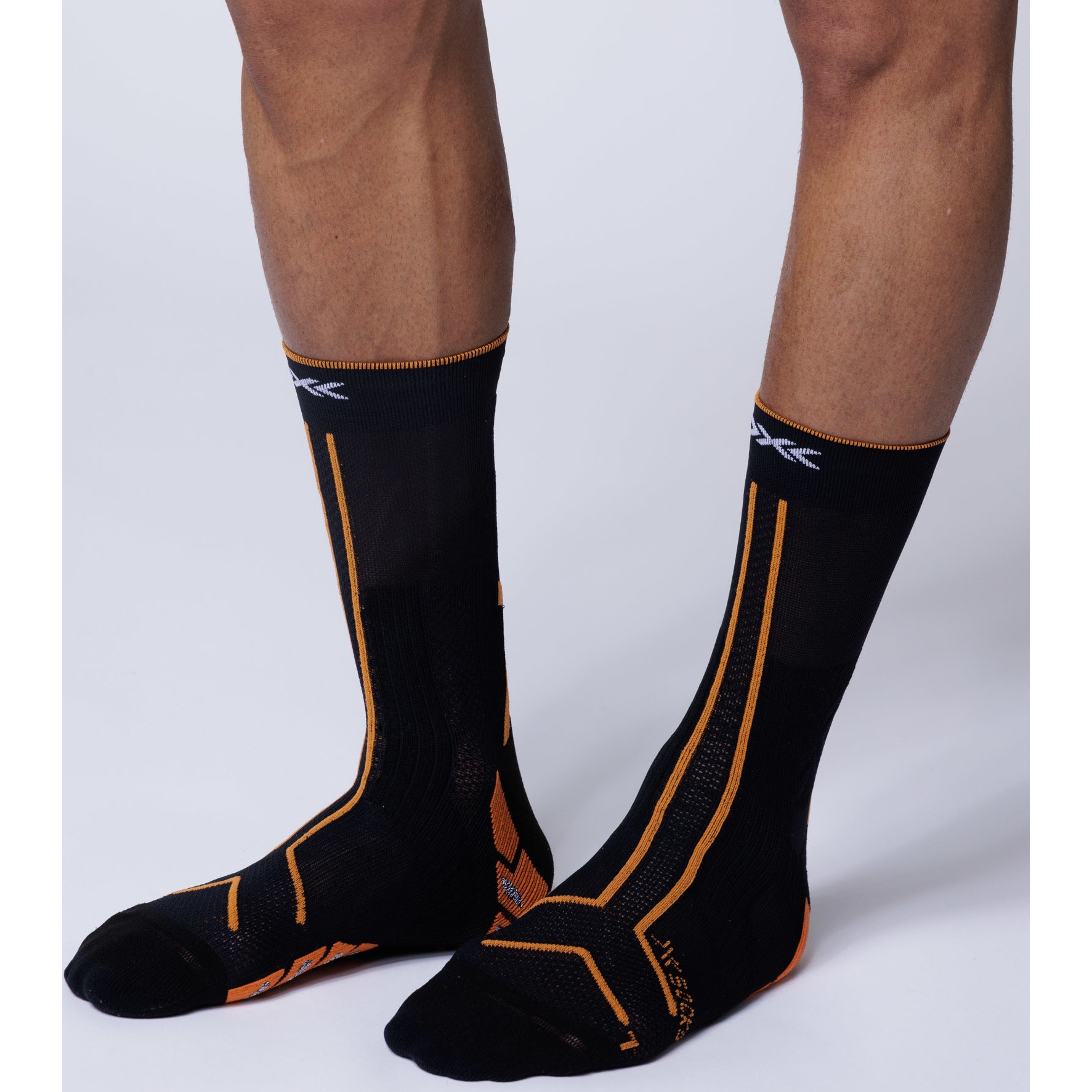 X-Socks Trailrun Terraskin Expert Crew Socks burnt red/orange