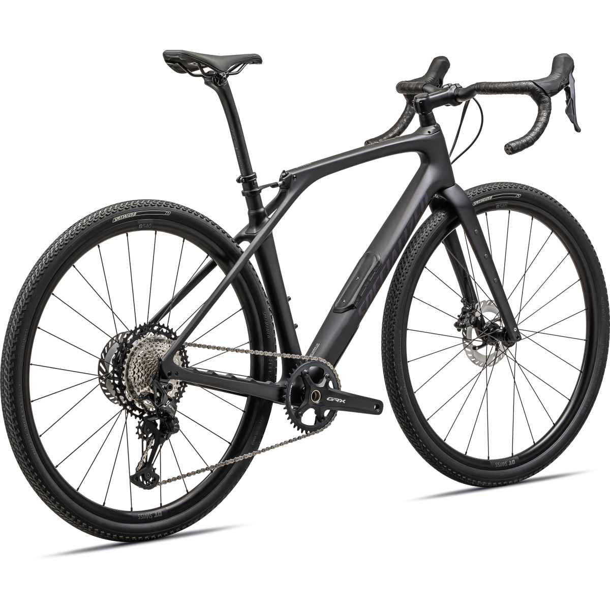 Specialized DIVERGE STR COMP - Carbon Gravel Bike - 2024 - satin metallic  midnight shadow / violet ghost pearl