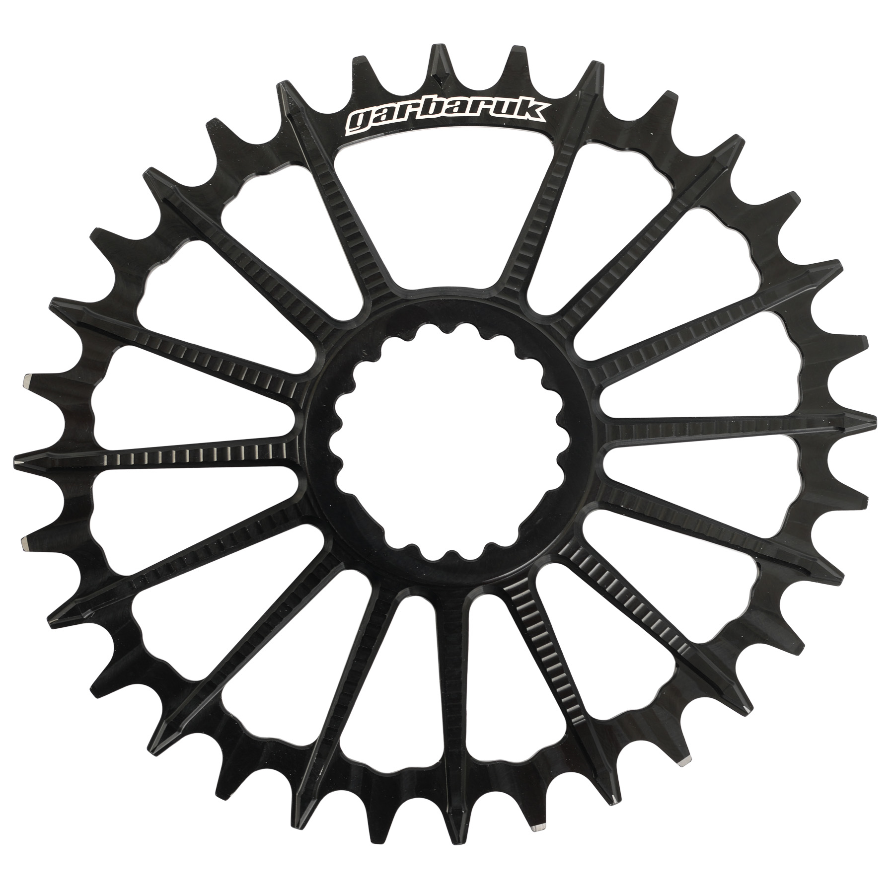 Bild von Garbaruk MTB Kettenblatt | Oval | Cannondale/Garbaruk Direct Mount | Boost - schwarz