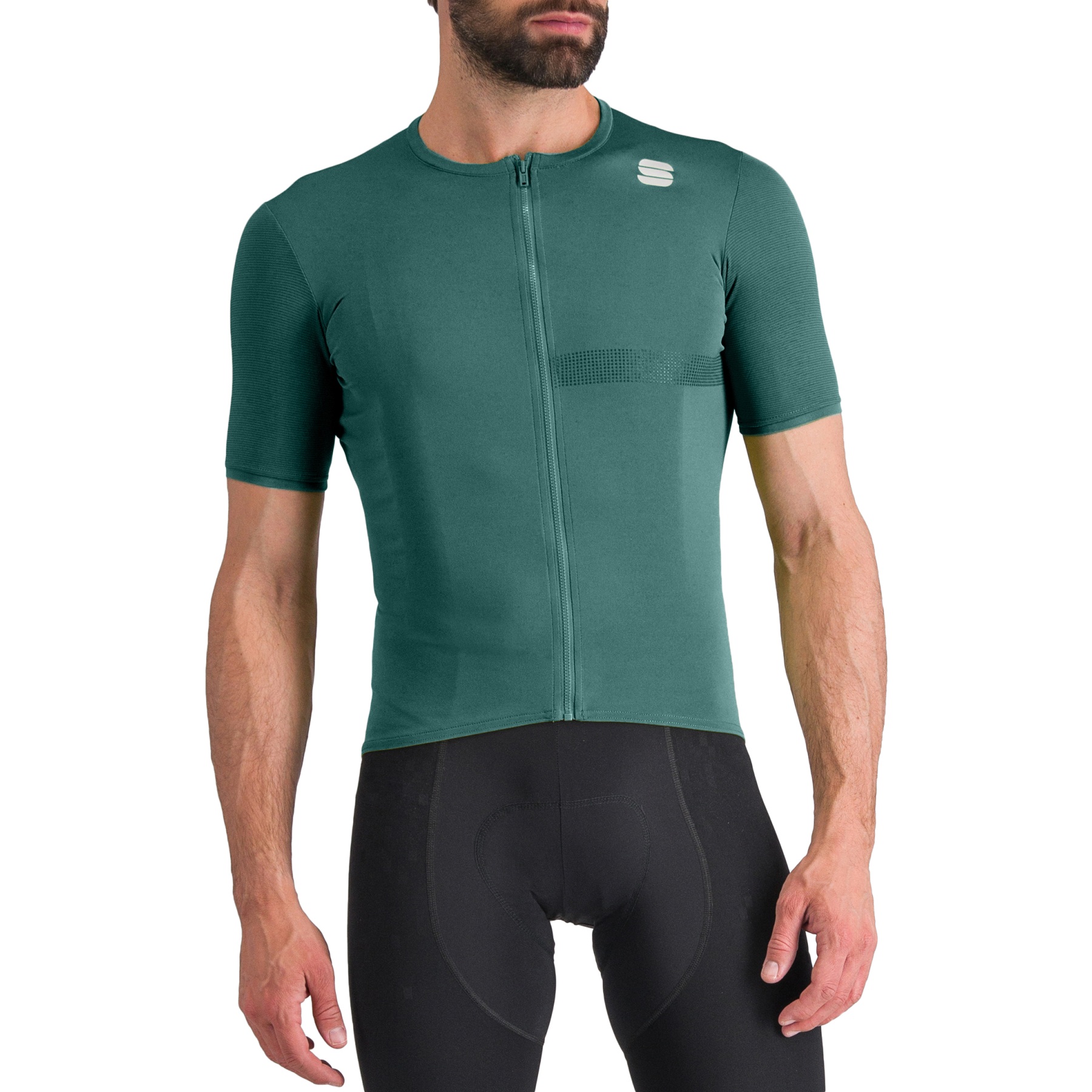 Picture of Sportful Matchy Short Sleeve Jersey Men - 3000 Shrub Green