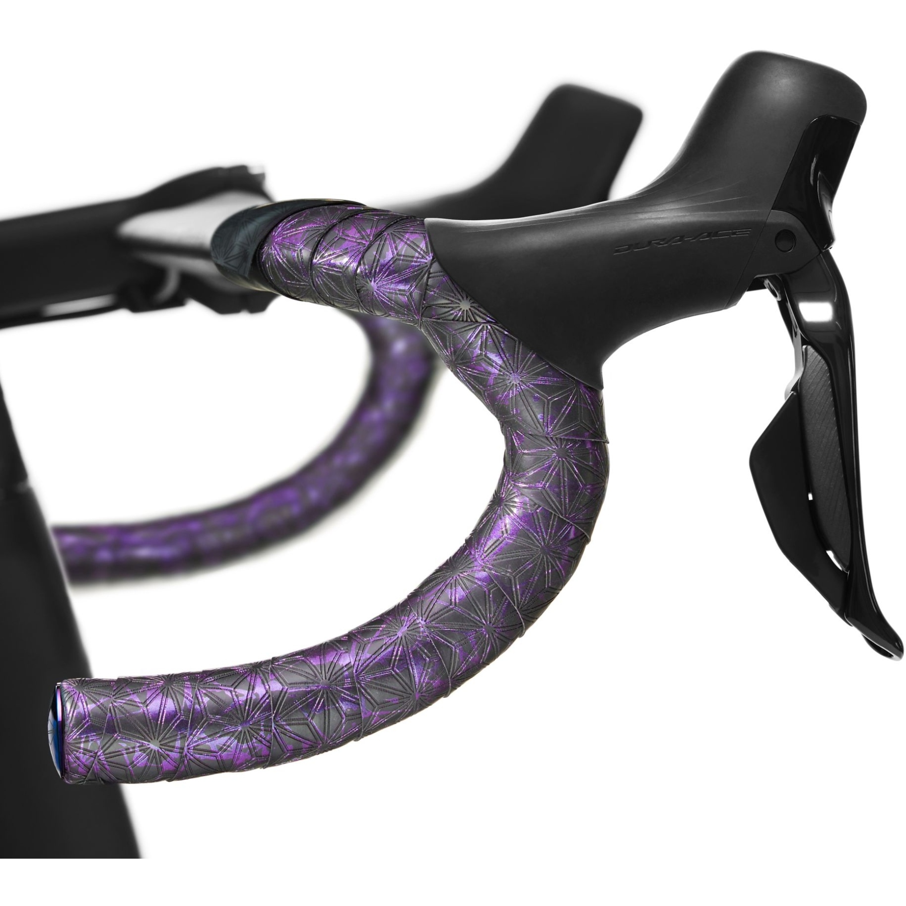 Ruban Adhésif Guidon Bling En Super Sticky Kush Platine + Bouchon