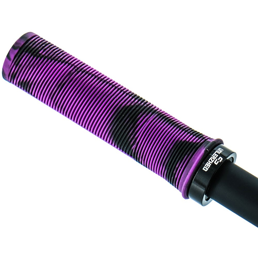 Bild von Unleazhed G1 MTB Griffe - Lila/Schwarz