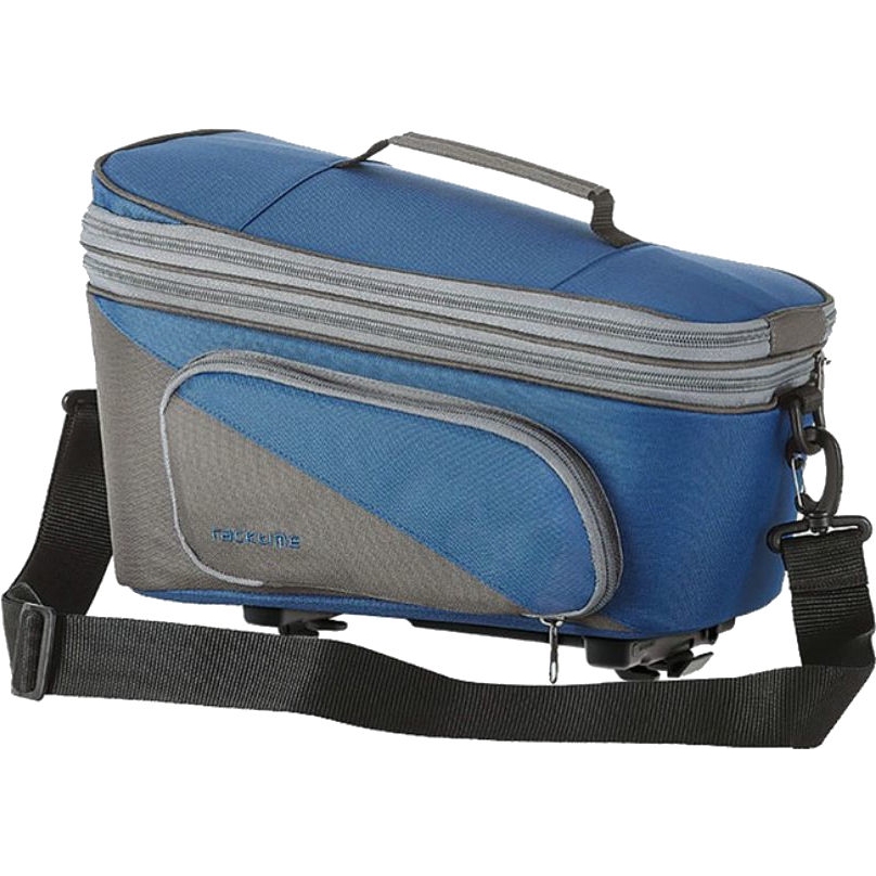 Produktbild von Racktime Talis Plus 2.0 Gepäckträgertasche 8L+7L - blau/grau