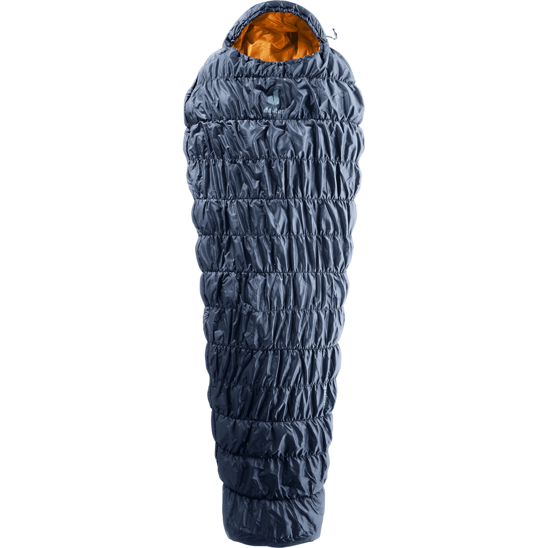 Спальный мешок Deuter Exosphere EL +4C/39F - на молнии слева - чернильный-клен