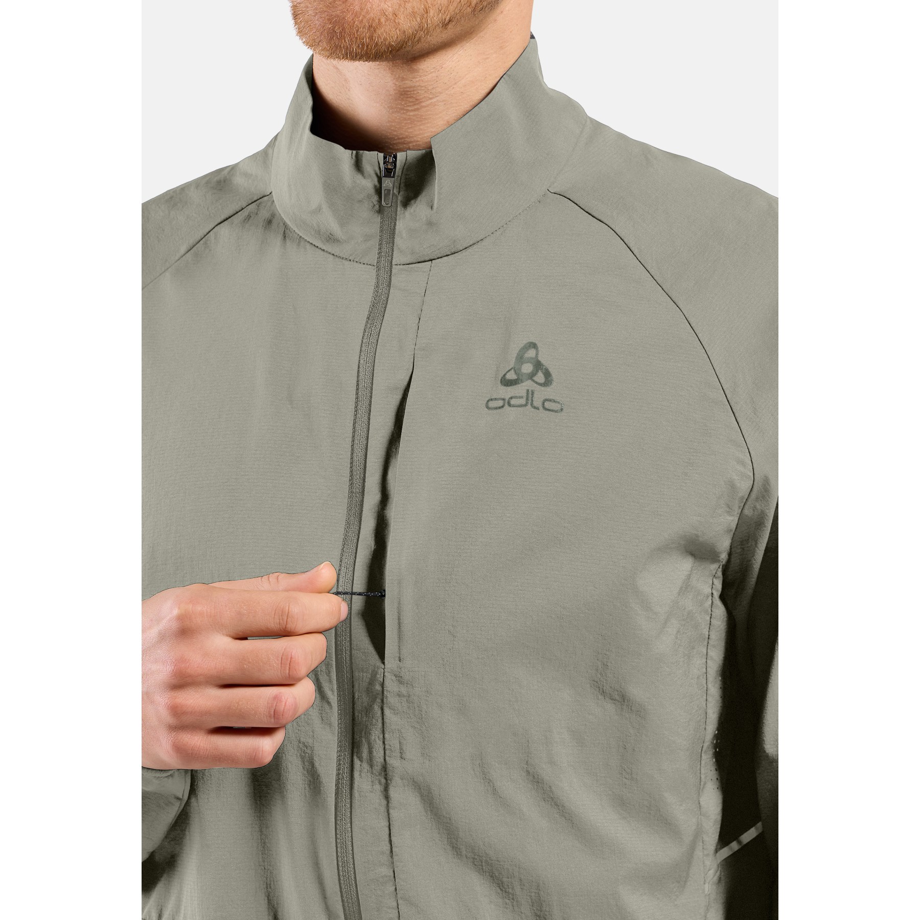 Odlo Zeroweight Running Jacket 2.0 Men - agate gray | BIKE24