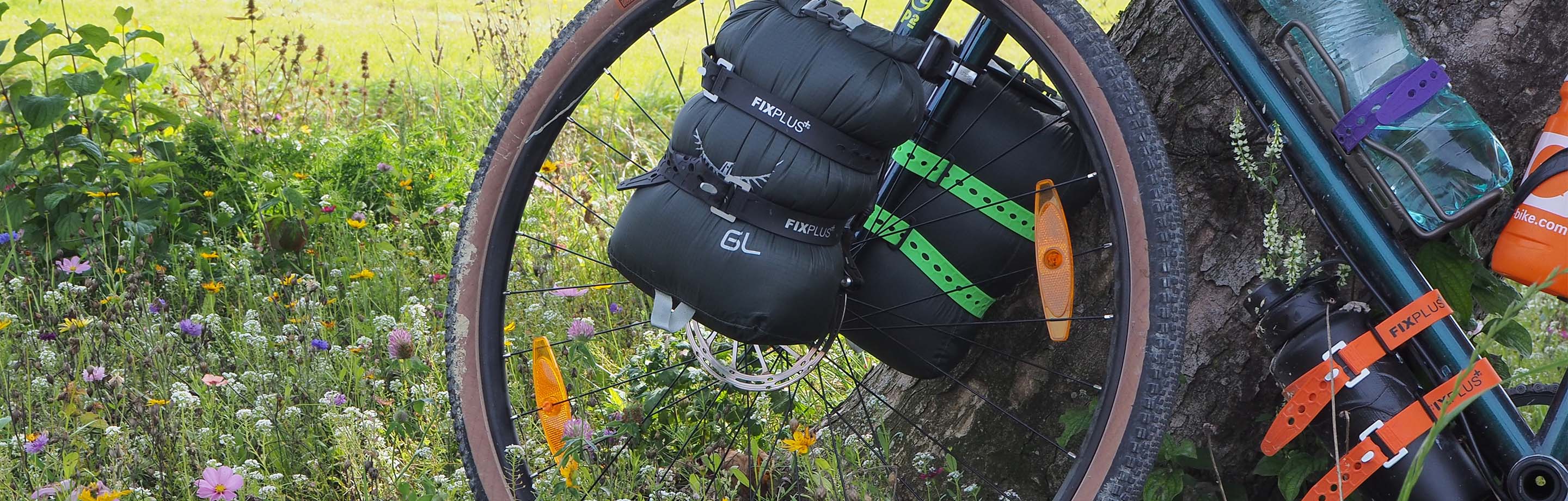 FIXPLUS - slimme riemen voor bikepacking, outdoor & kamperen