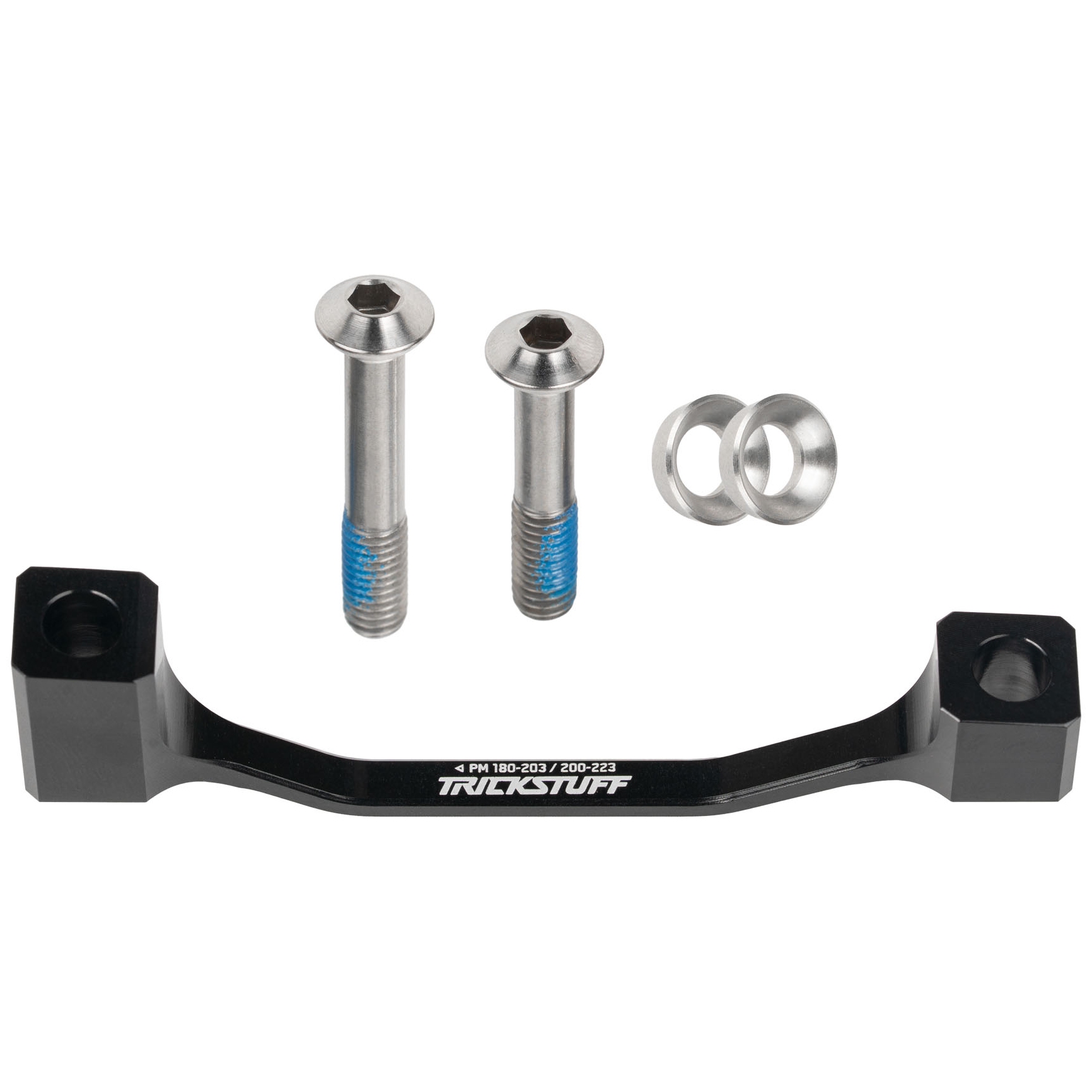 Produktbild von Trickstuff Bremssatteladapter - Postmount | 180-203mm / 203-223mm - schwarz