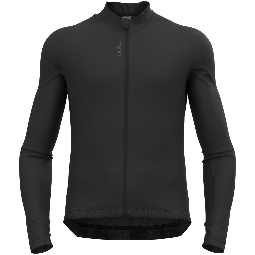 Picture of Odlo Zeroweight Ceramiwarm Mid Layer Jersey Men - black