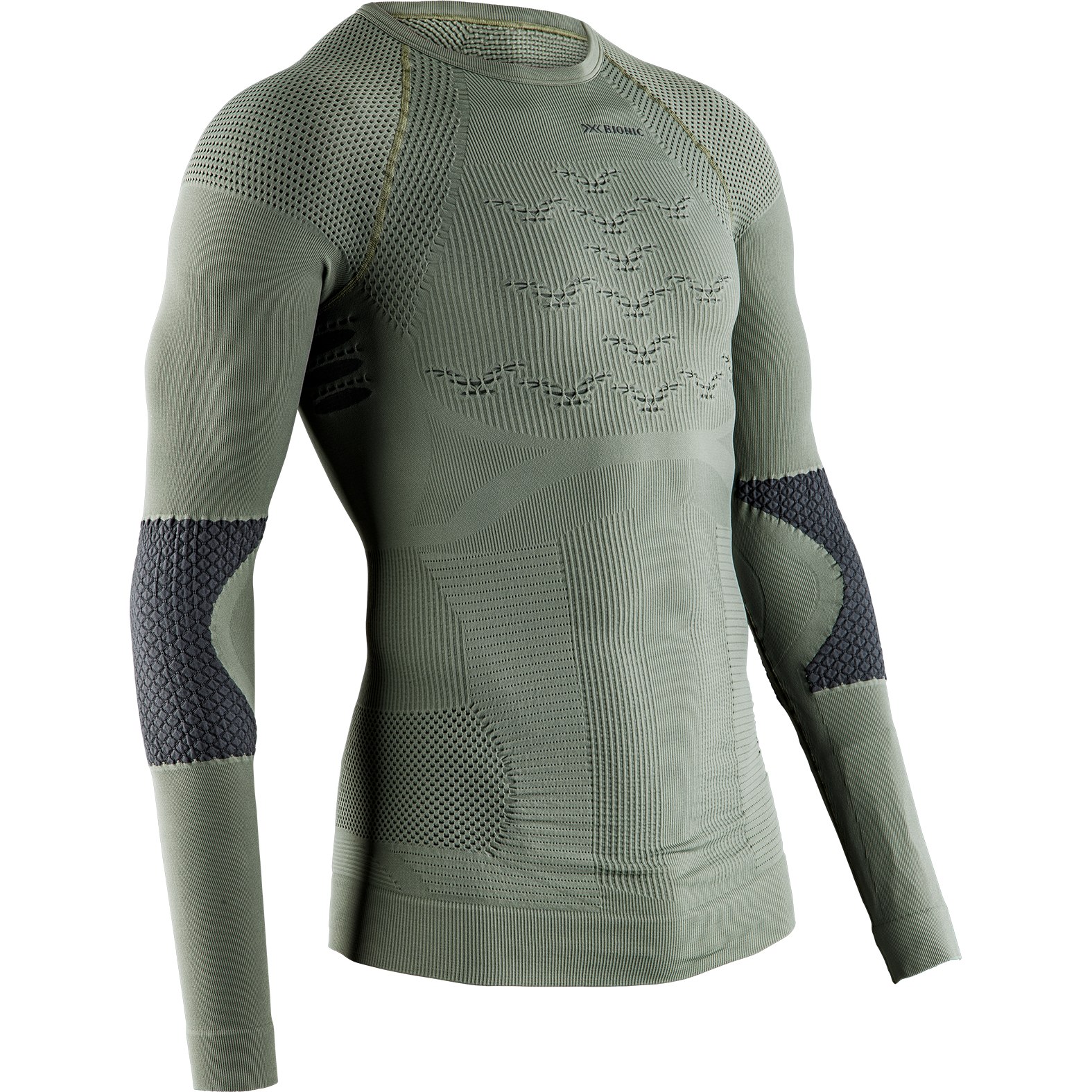 Picture of X-Bionic X-Plorer Energizer 4.0 Long Sleeve Shirt Men - olive green/anthracite