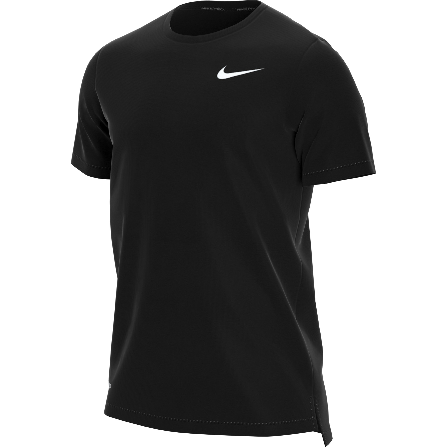Nike Pro Dri-FIT Short-Sleeve Top Men - black/dark grey CZ1181-011 | BIKE24