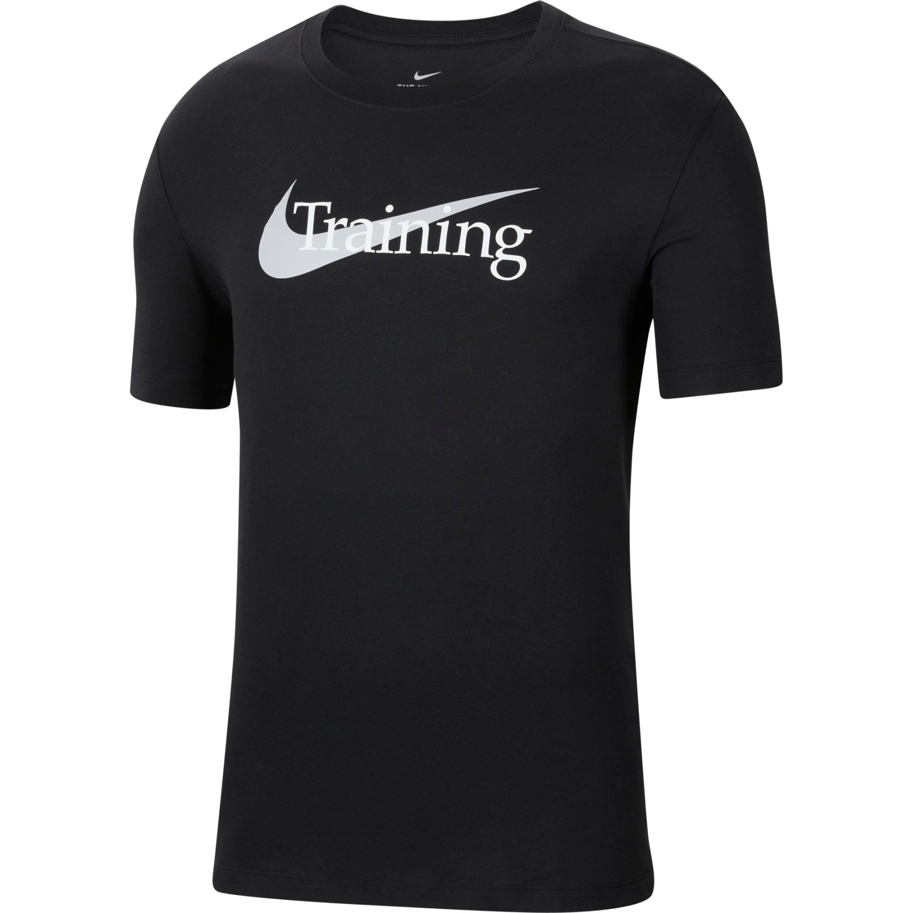 Produktbild von Nike Dri-FIT Swoosh Herren Trainings-T-Shirt - schwarz CZ7989-010