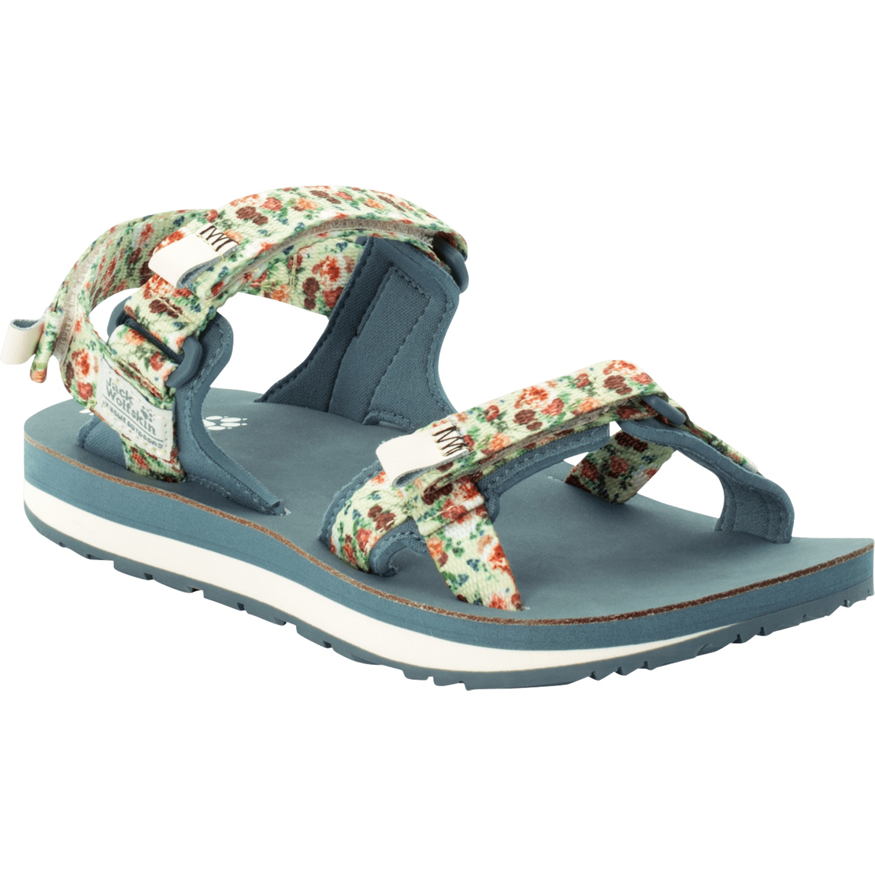 Picture of Jack Wolfskin Outfresh Deluxe Sandal Women - cotton white allover