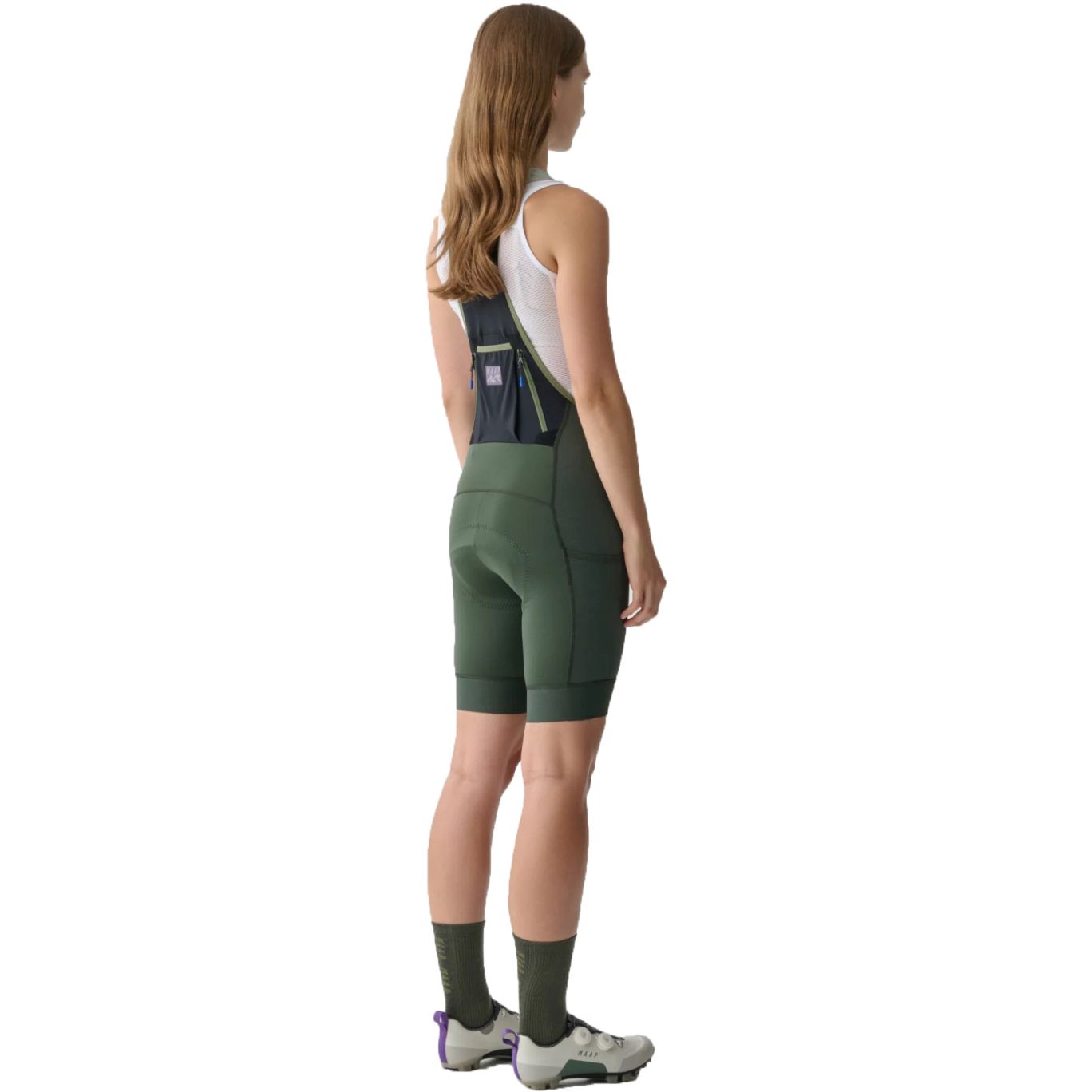 MAAP Alt Road Cargo Bib Shorts 2.0 Women - deep forest | BIKE24