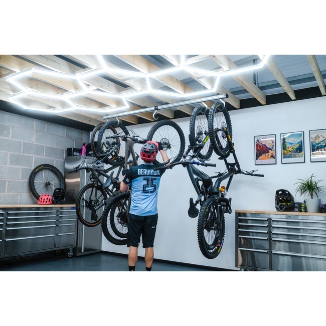mountainbik 4130 Trail - Mountain Bike Cardio Equipment Pinion:21 hell 1x12 setup with GripGrab Insulator 2 Handschuhe