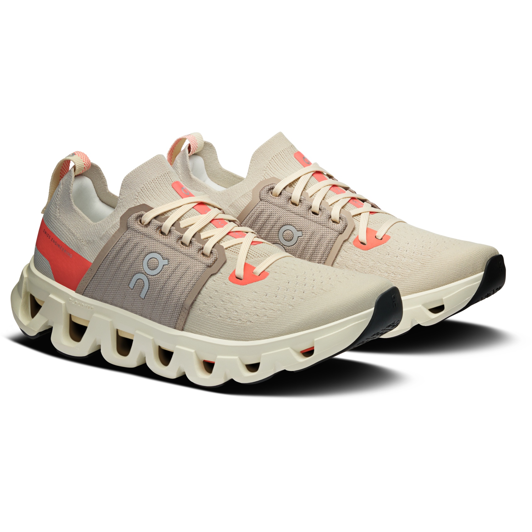 Produktbild von On Cloudswift 4 Laufschuhe Damen - Cream | Salmon