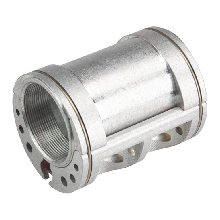Picture of Problem Solvers Bushnell Eccentric Lightweight Adapter for BSA Bottom Brackets - 68 x 54 mm - silver