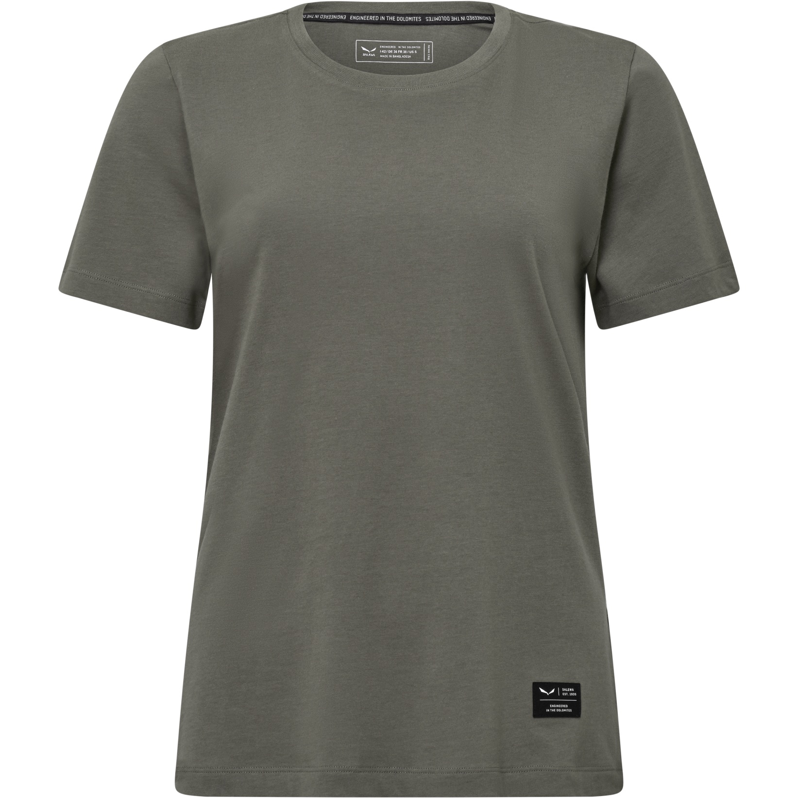 Foto de Salewa Camiseta Mujer - Eagle Logo Patch - faded green 5A50