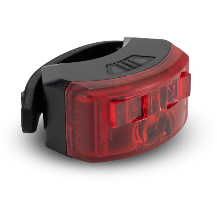 kit luci anteriore e posteriore teschio nero RIDEWILL BIKE luci