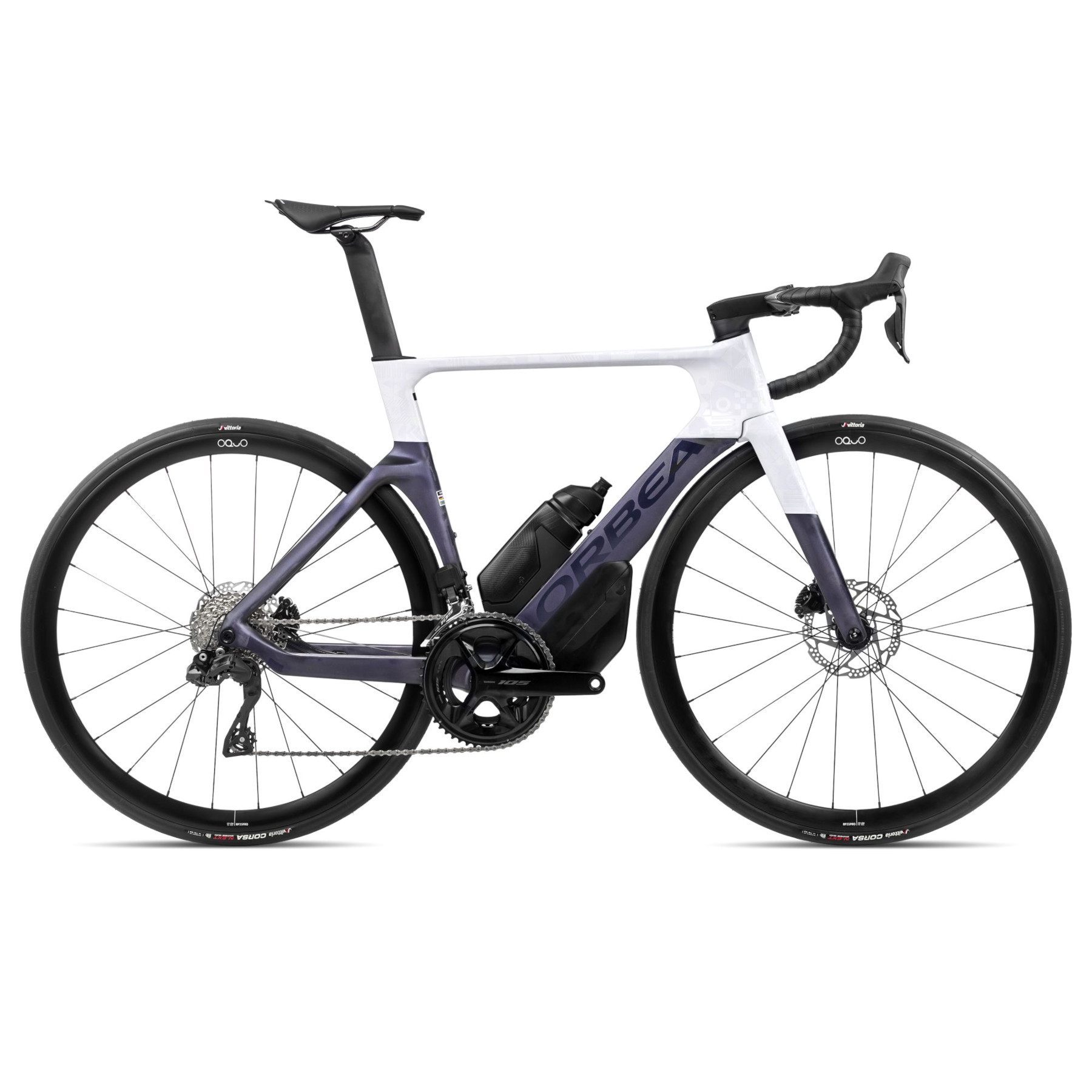 Orbea ORCA AERO M30iLTD 105 Di2 Road Bike 2024 Tanzanite Lilac matt gloss