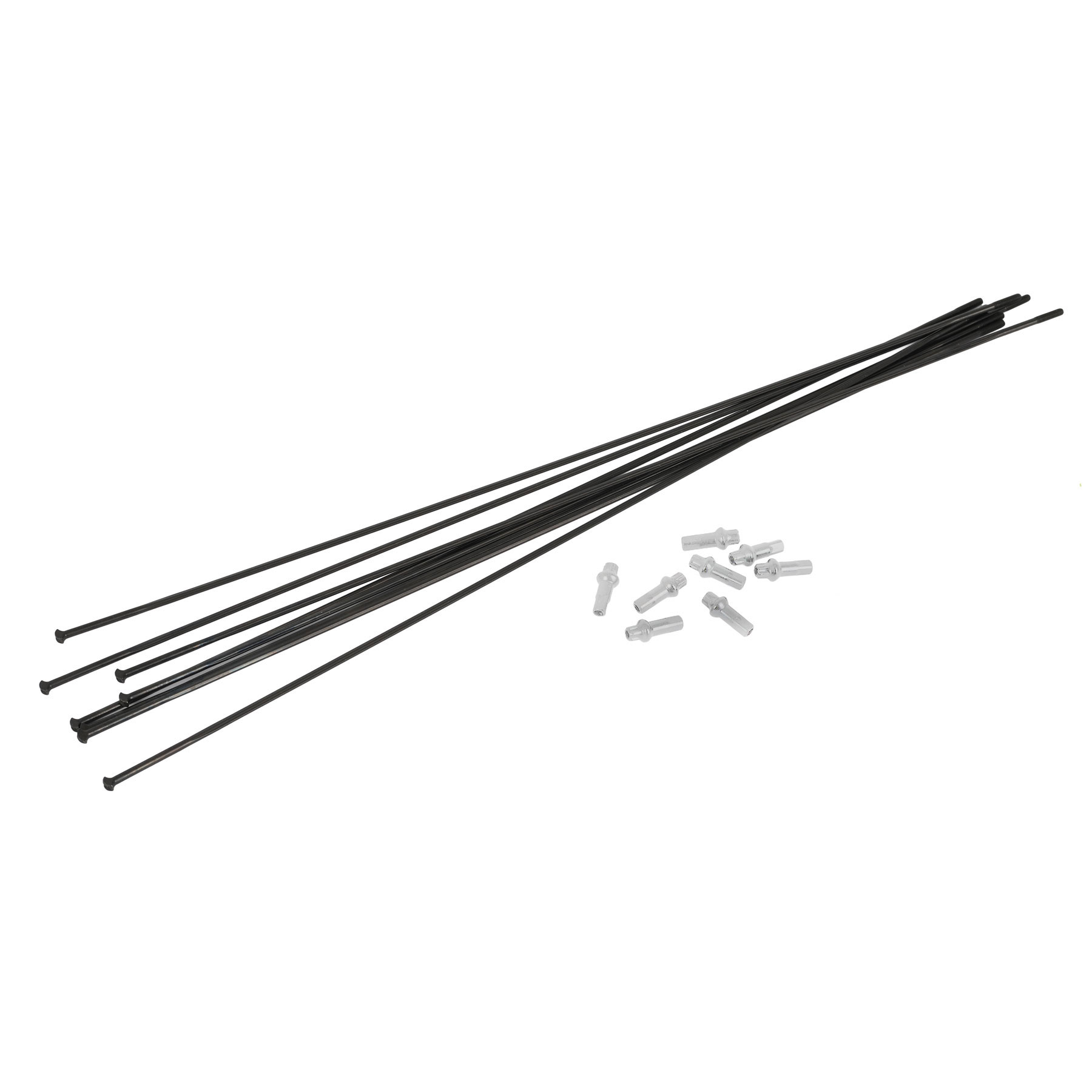 Écrou De Rayon DT Swiss Noir Métal Léger - Filetage 2.0 X 15mm | Pour Roues De Vélo, Montage Rayon | Unité