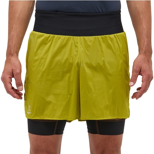 Haglöfs L.I.M Intense Trail 2-in-1 Shorts Men - aurora/teak brown 5QC ...