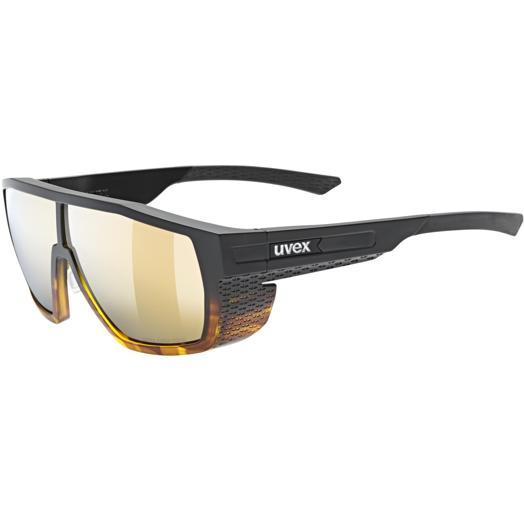 Picture of Uvex mtn style CV Glasses - havanna matt fade/colorvision mirror champagner