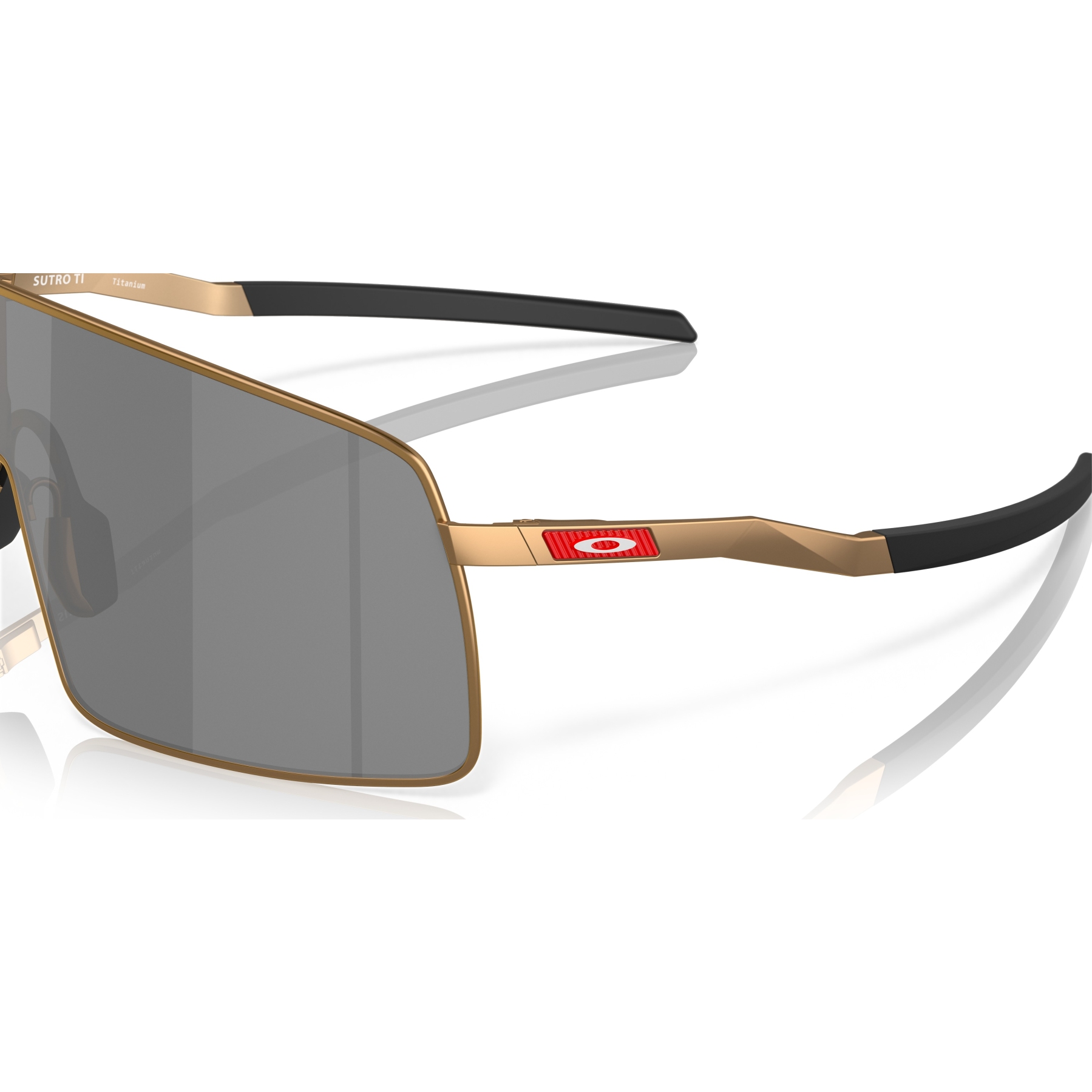 Oakley Sutro TI Glasses - Matte Gold/Prizm Black - OO6013-0536