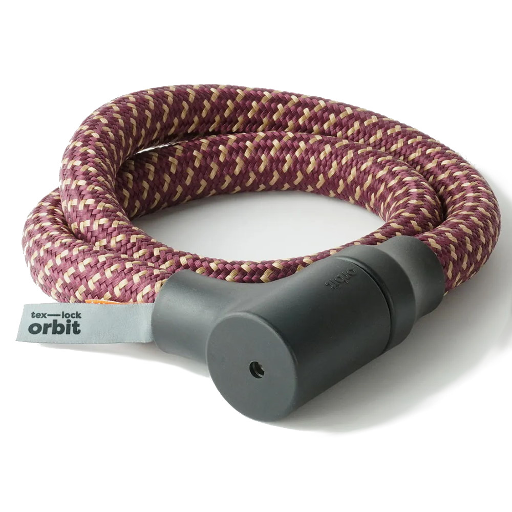 Picture of tex–lock orbit Cable Lock - chateau red