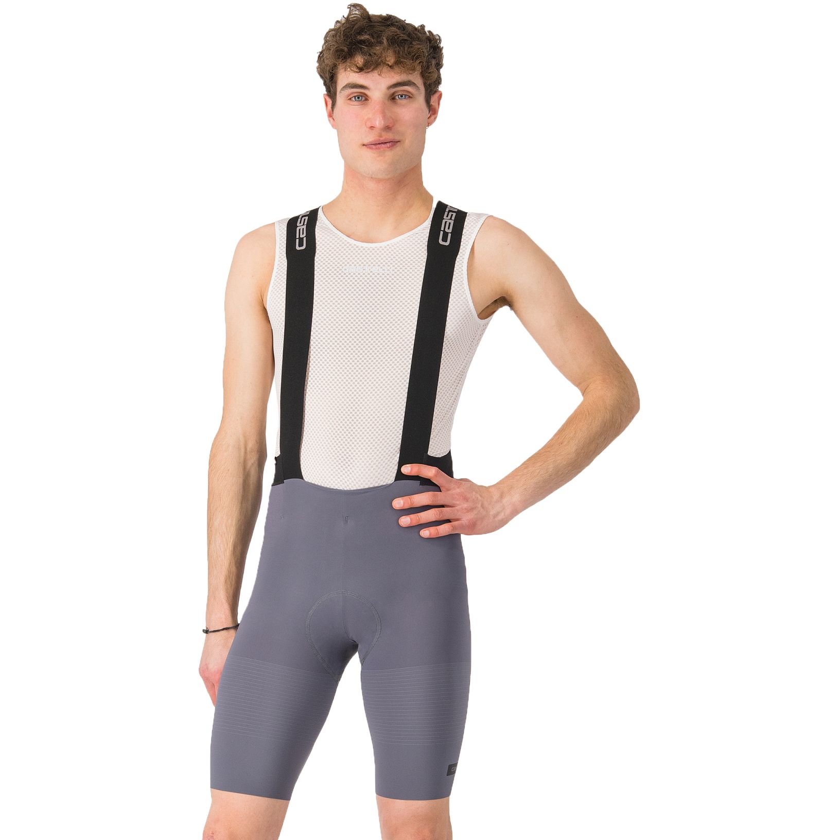 Image of Castelli Premio Evo Bibshorts Men - smoky grey 021