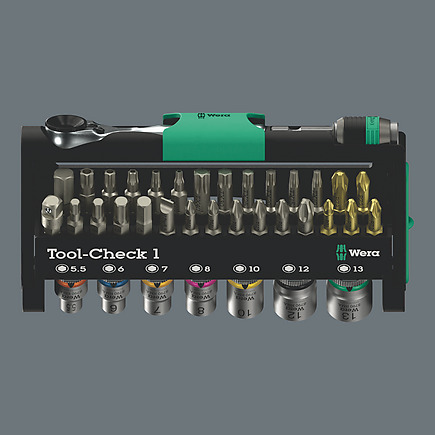 Wera Tool-Check 1 Tool Set - 38 Pcs. | BIKE24