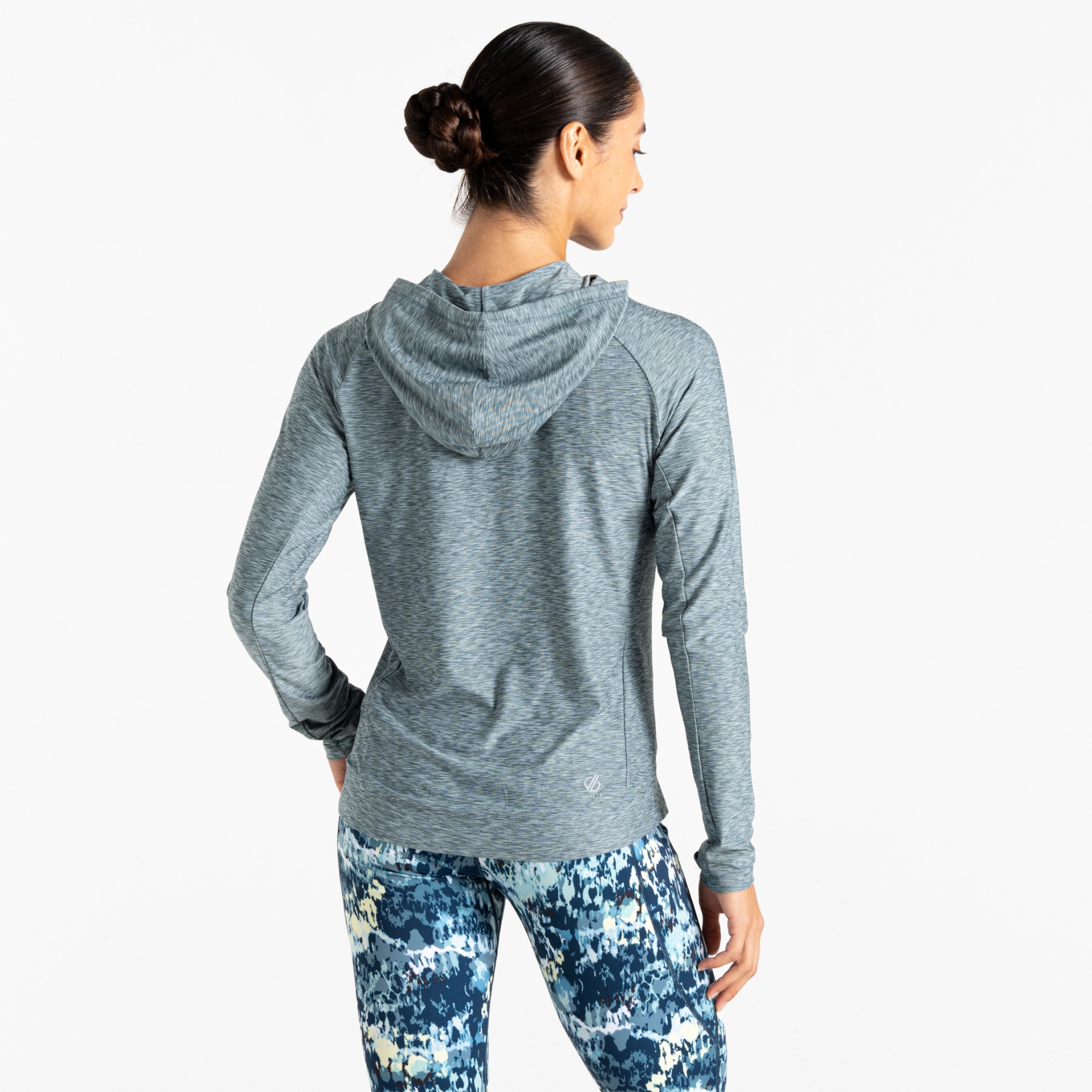 Dare 2b Women's Sprint Hoodie - Q-Wic Tech Jersey With UV Protection & Reflective Details