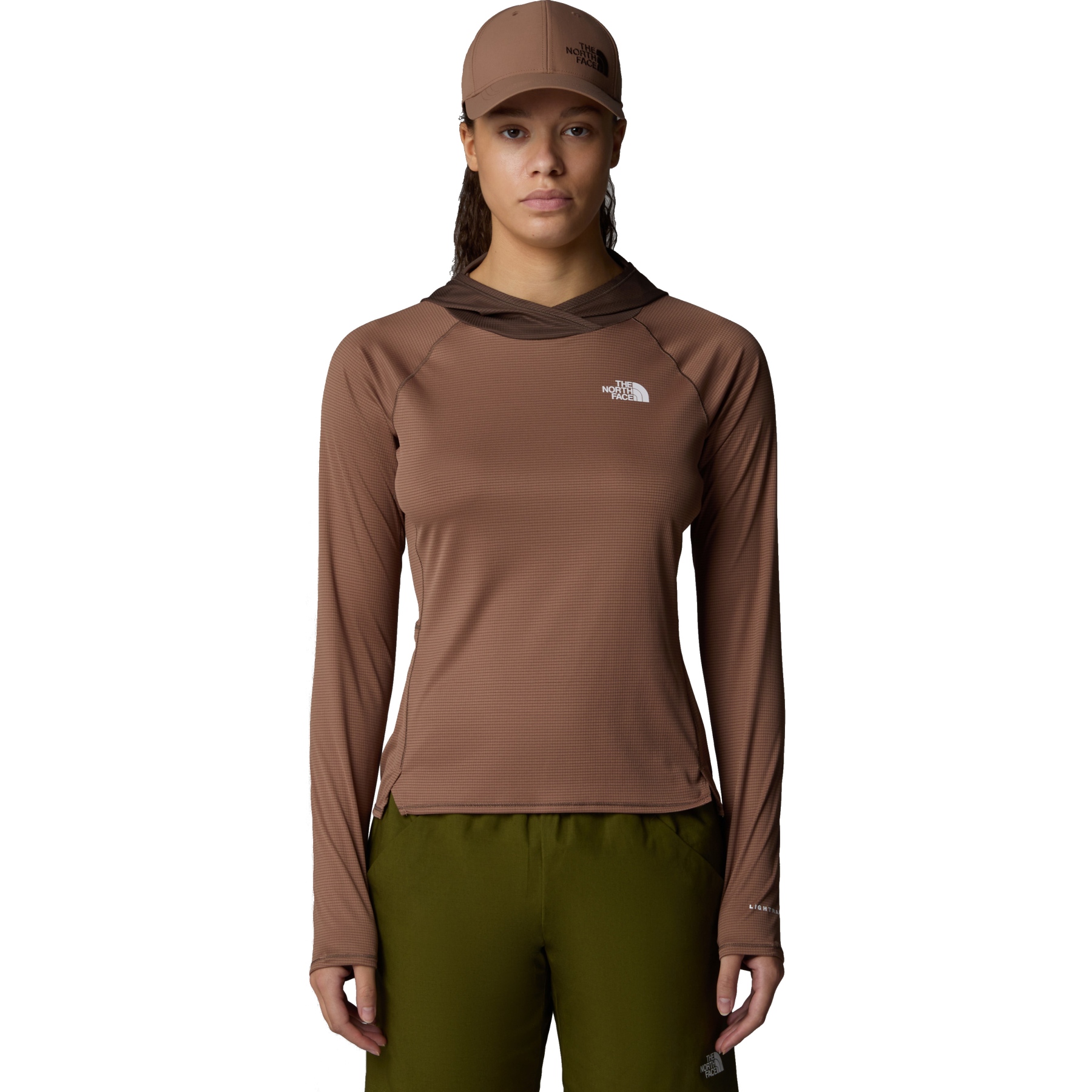 Produktbild von The North Face Sunriser Kapuzenpulli Damen - Latte/Smokey Brown