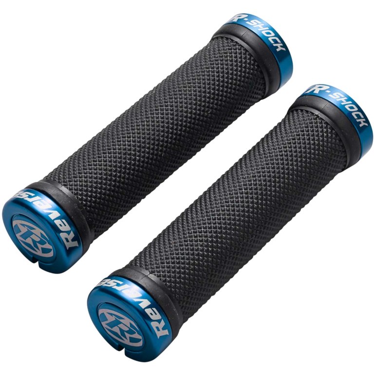 Picture of Reverse Components R-Shock Grips - 31mm - black / blue