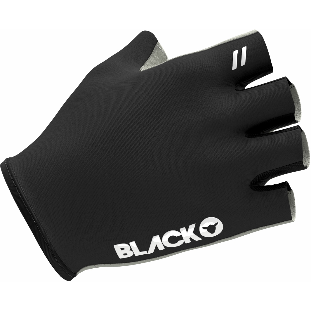 Produktbild von Black Sheep Cycling TEAM Kurzfinger-Handschuhe - Schwarz