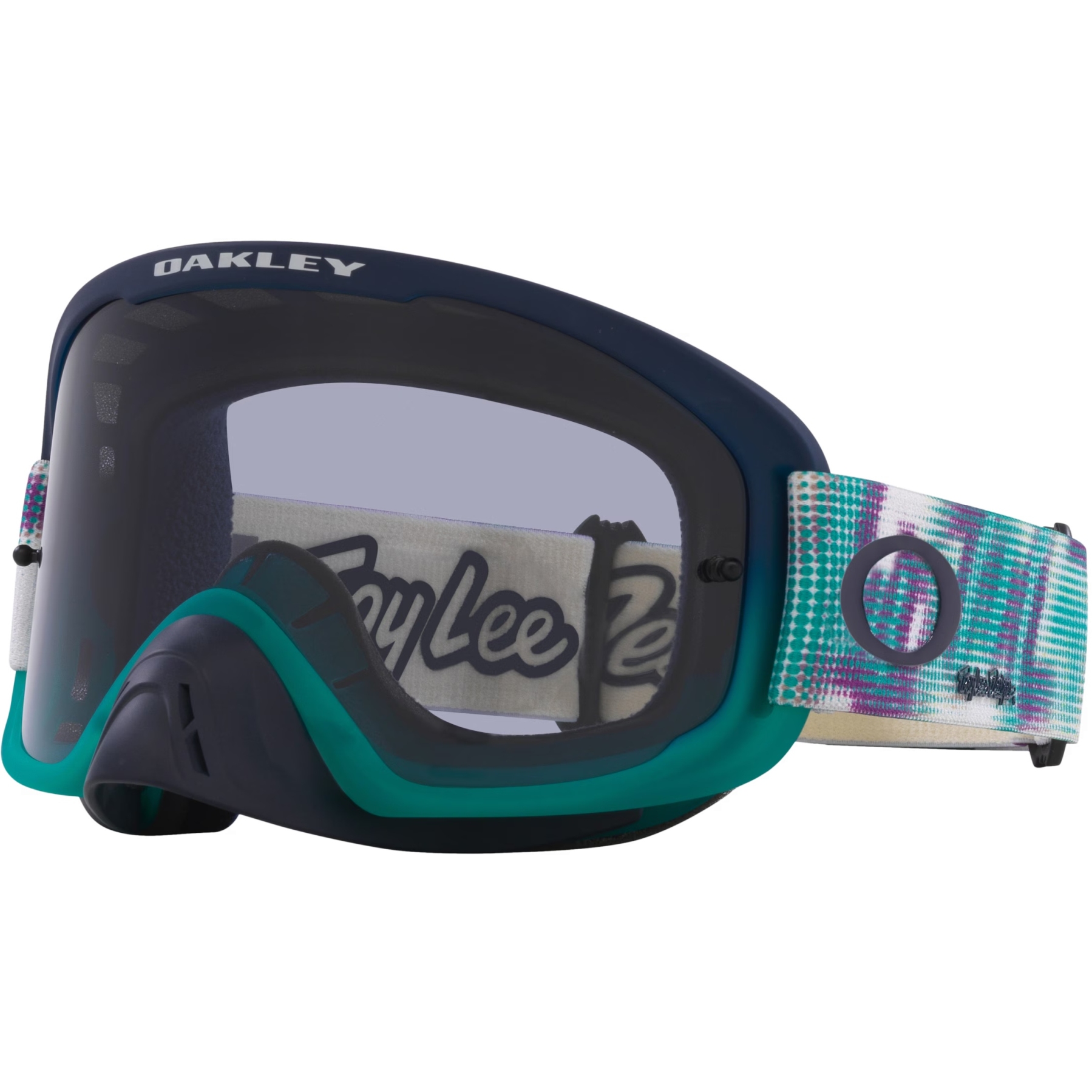 Bild von Oakley O-Frame 2.0 PRO MX Goggles - Troy Lee Designs Pixel/Light Grey - OO7115-58