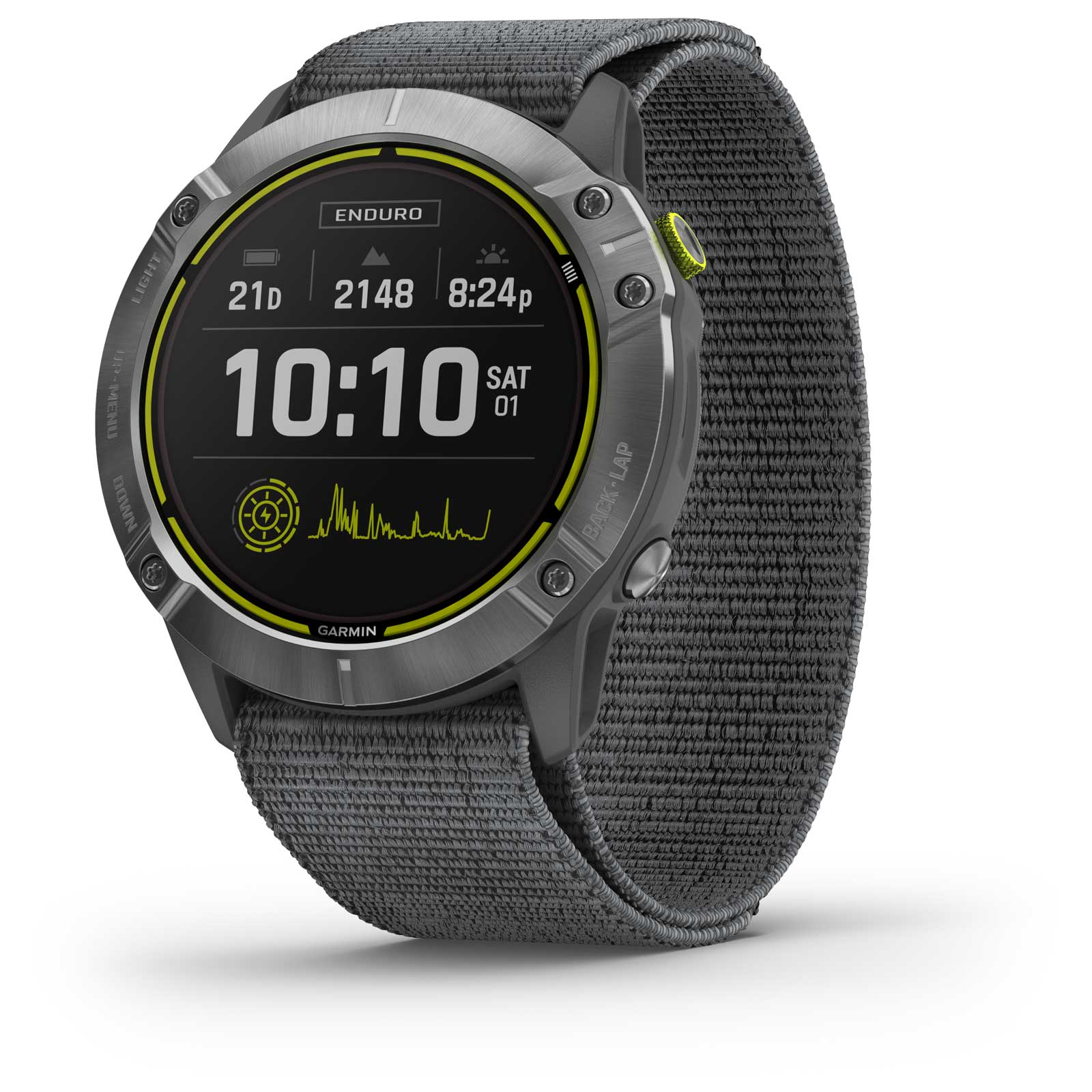 Produktbild von Garmin Enduro GPS Multisport Smartwatch - Grau/Silber Stahl