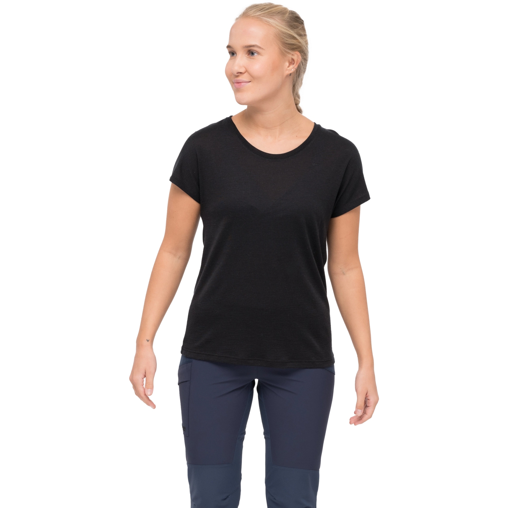 Picture of Bergans Whenever Merino Tee Women - black