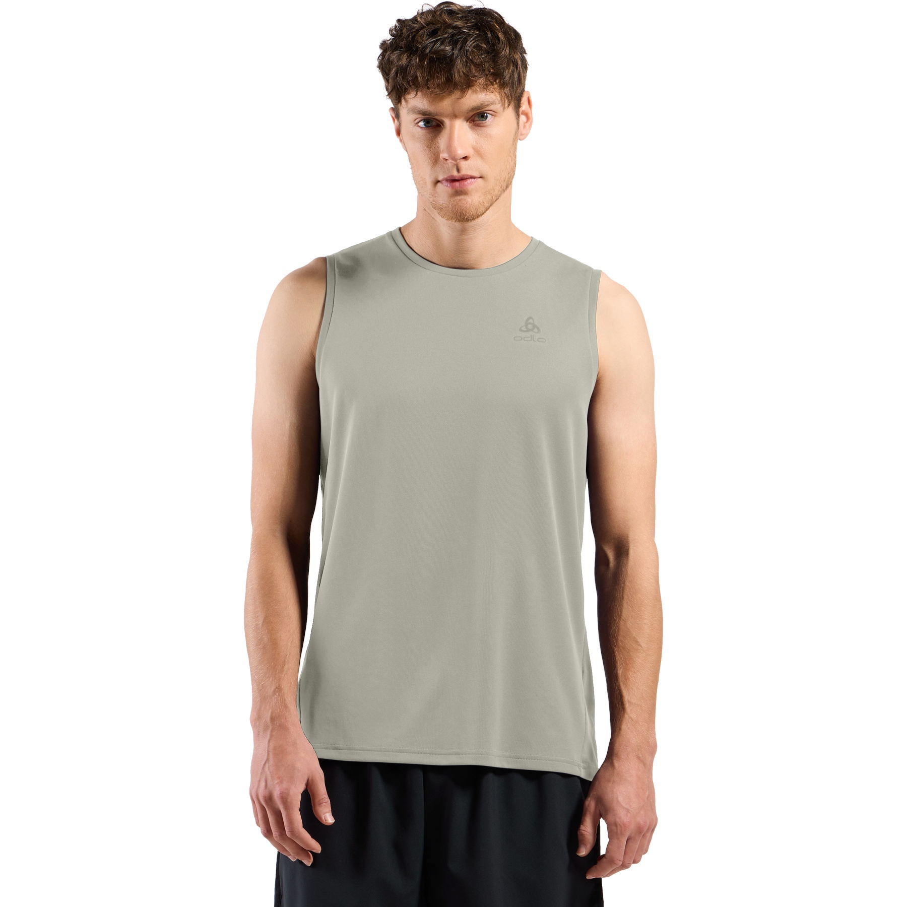 Foto van Odlo Essentials Hardlooptanktop Heren - agate gray