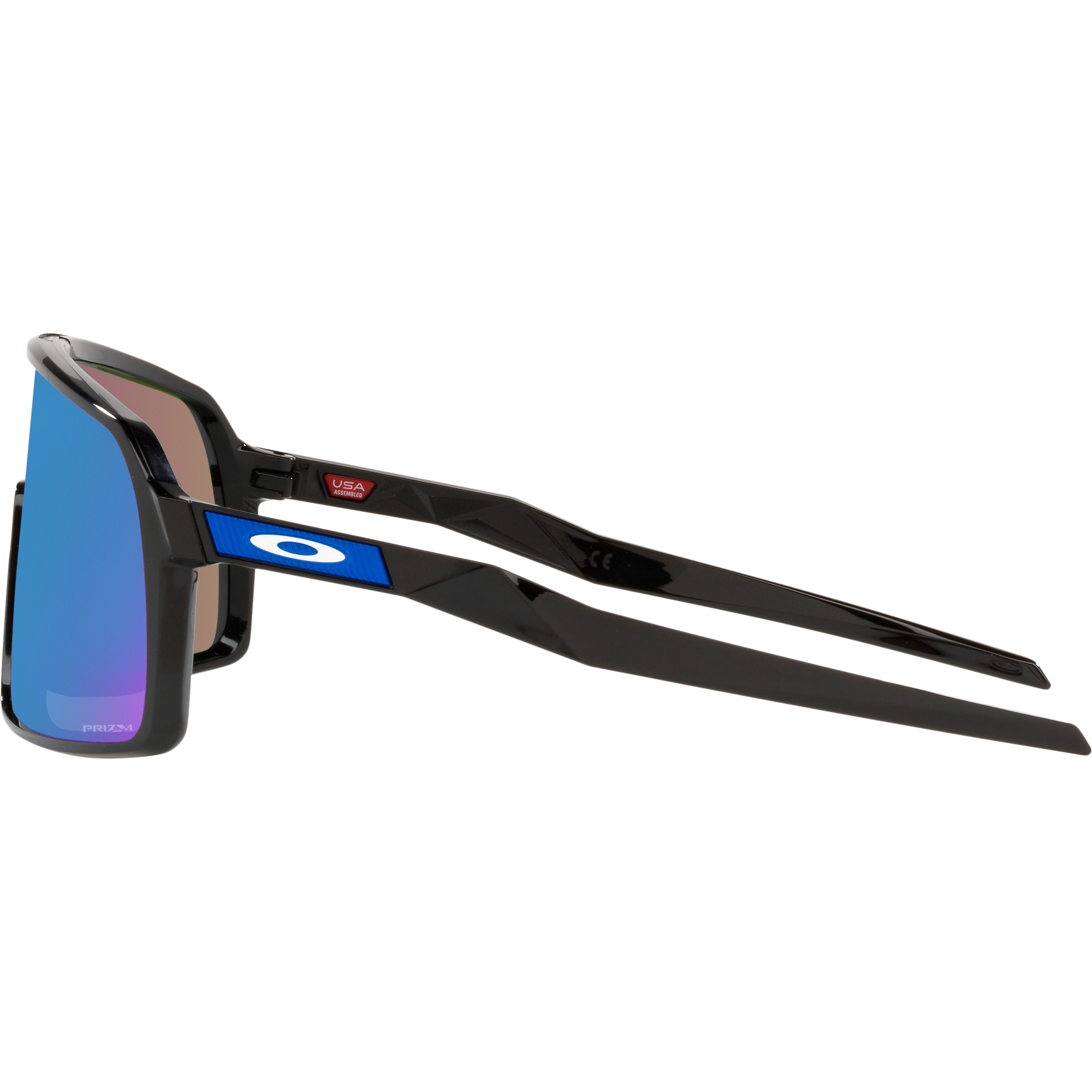 Oakley Sutro Glasses - Polished Black/Prizm Sapphire - OO9406-9037
