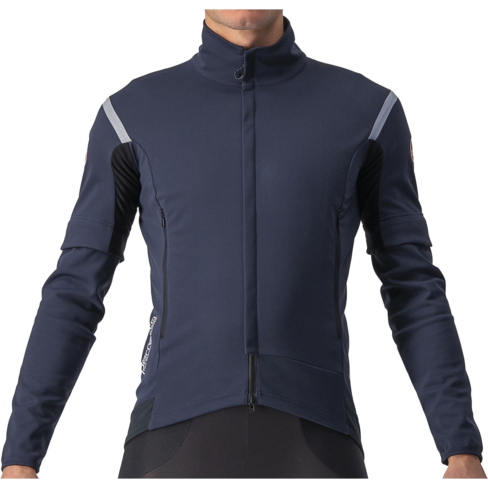 Picture of Castelli Perfetto RoS 2 Convertible Jacket Men - belgian blue/silver grey 424